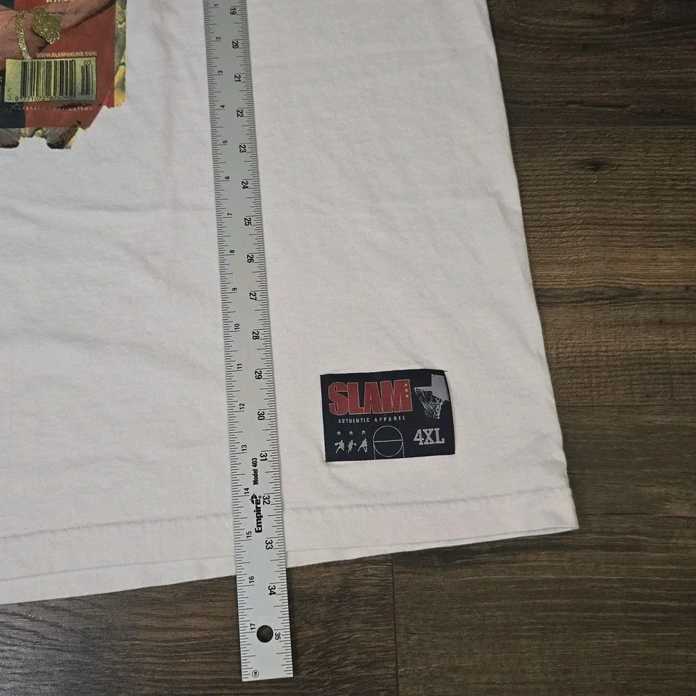 Vintage 1999 Allen Iverson SLAM Magazine T-Shirt 4XL NBA Hip‎ Hop 90s